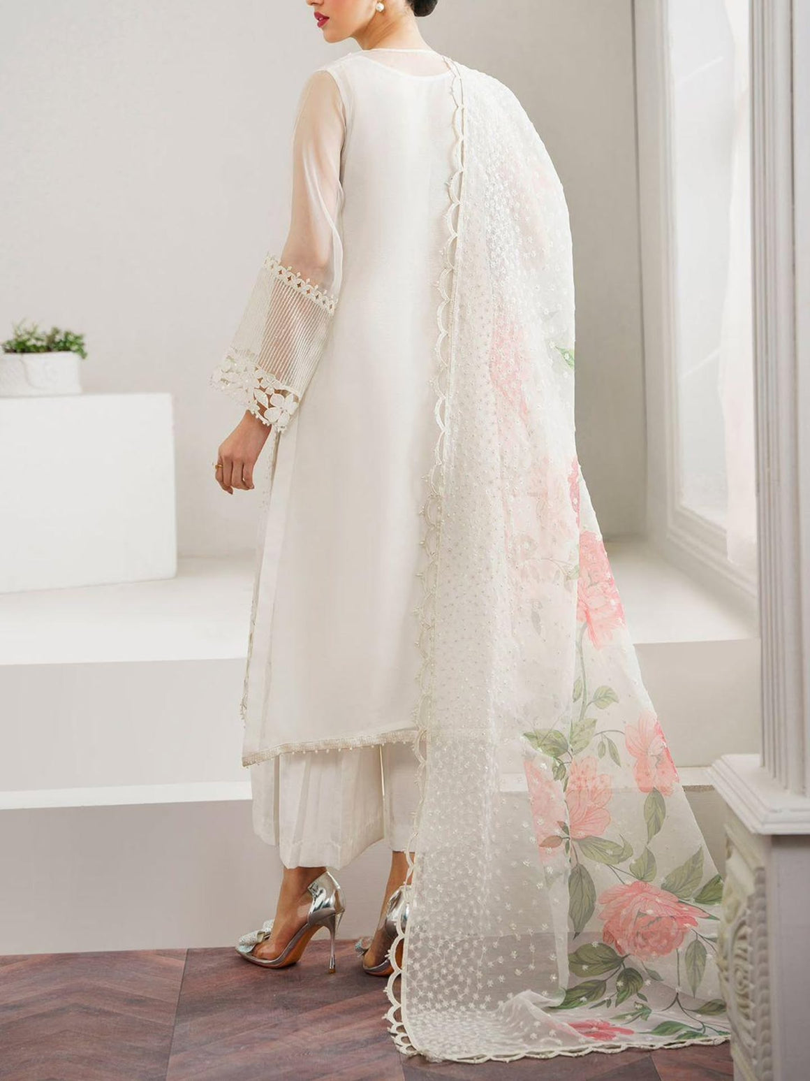 White Organza